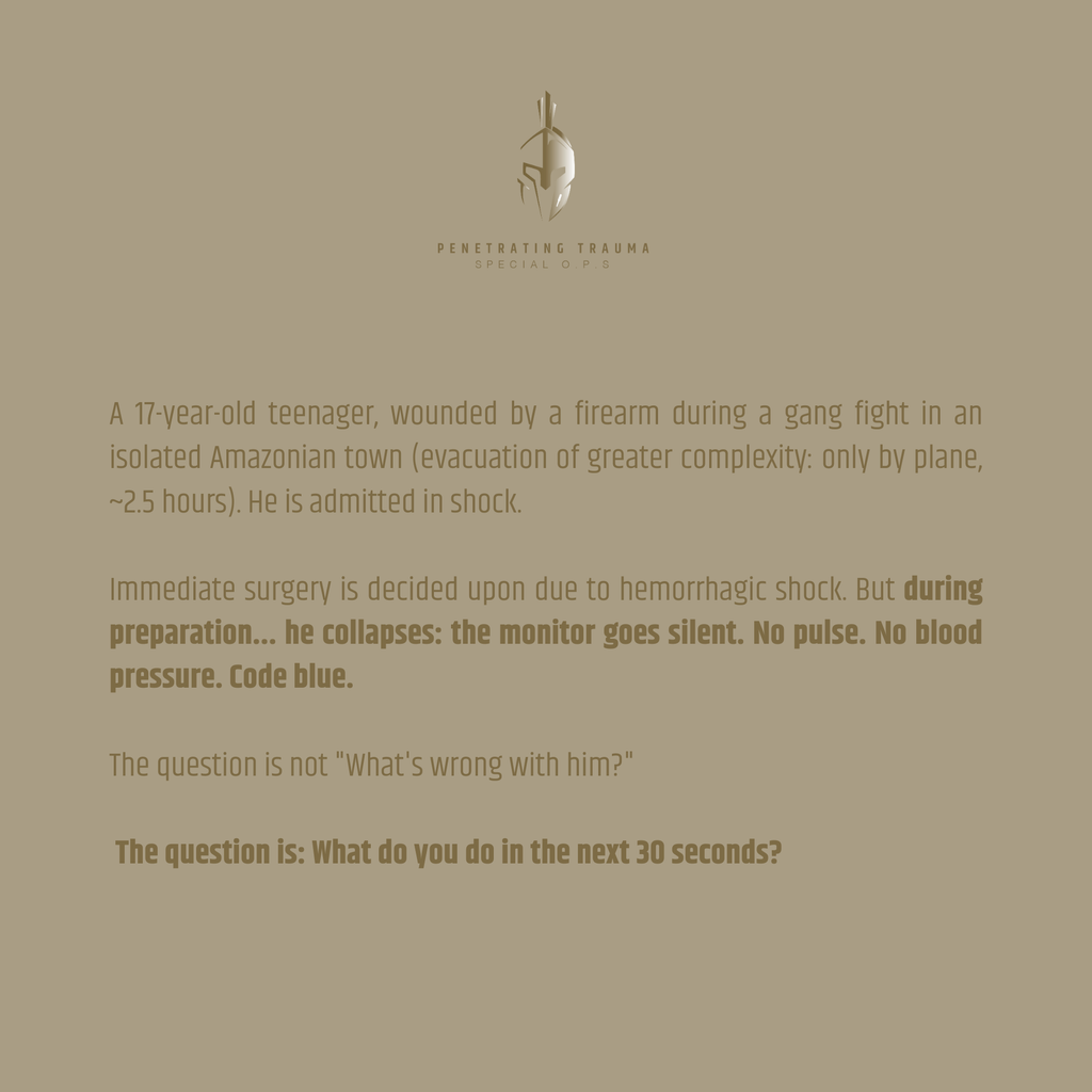 Case 1: Right Thoracic Wound with Pulmonary Hilum Injury